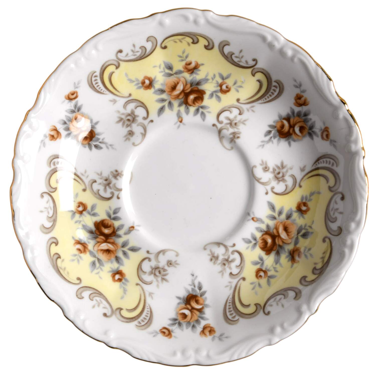 September Song Saucer by Royal Albert-1