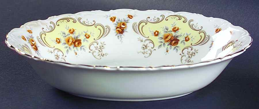 September Song 9" Oval Vegetable Bowl by Royal Albert-1