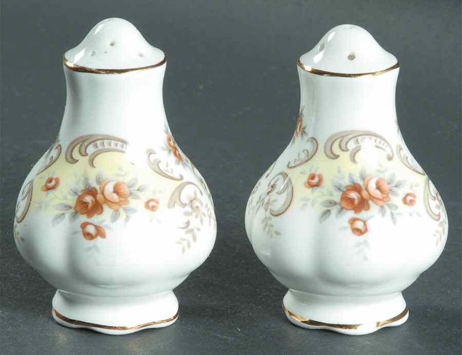 September Song Salt & Pepper Set by Royal Albert-1