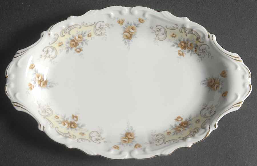 September Song Tray for Mini Creamer & Open Sugar by Royal Albert-1