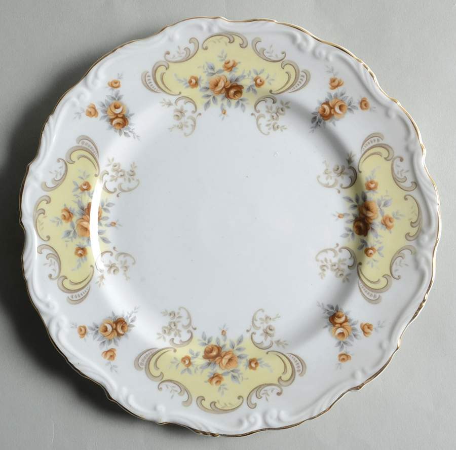 September Song Salad Plate by Royal Albert-1