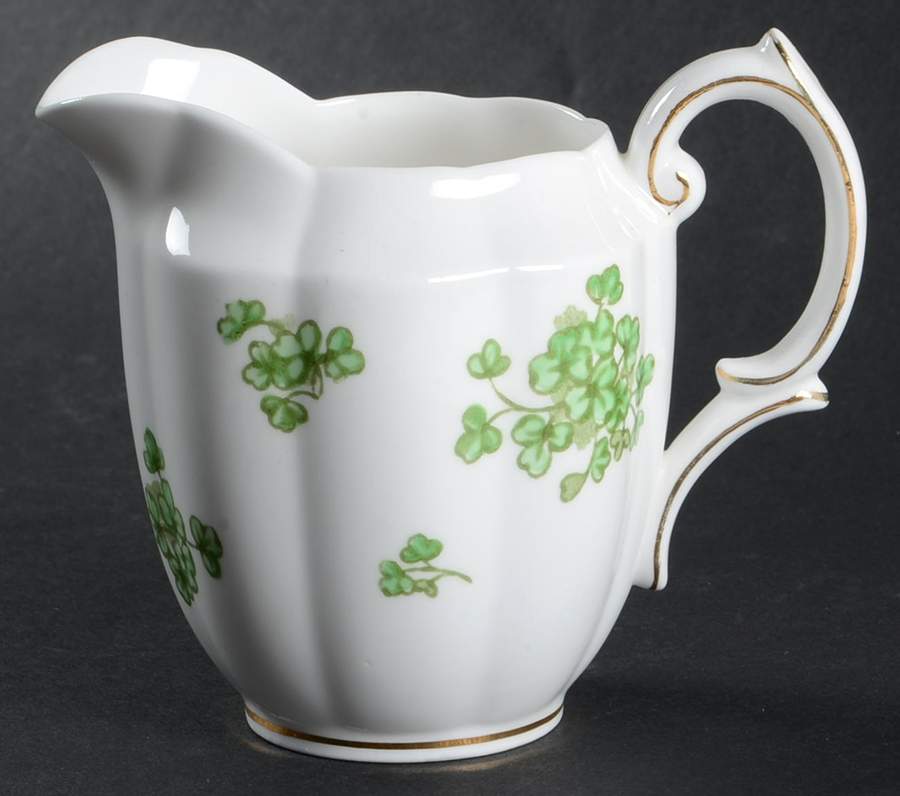 Shamrock (Gold Accent) Creamer by Royal Albert-1