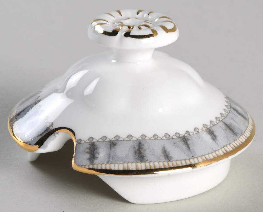 Silver Birch Lid for Marmalade by Royal Albert-1
