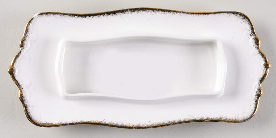 Silver Birch 1/4 Lb Butter No Lid by Royal Albert-1