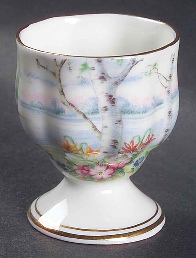 Silver Birch Single Egg Cup by Royal Albert-1