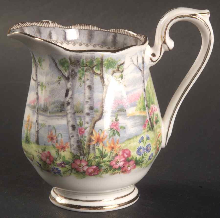 Silver Birch Mini Creamer by Royal Albert-1