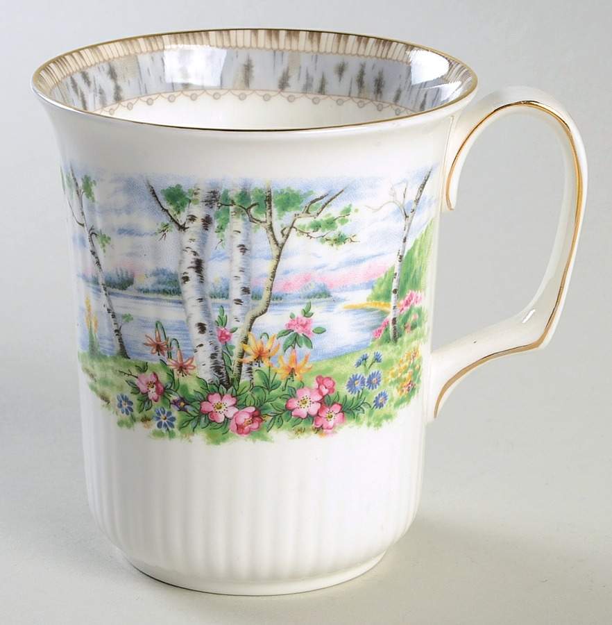 Silver Birch Mug by Royal Albert-1
