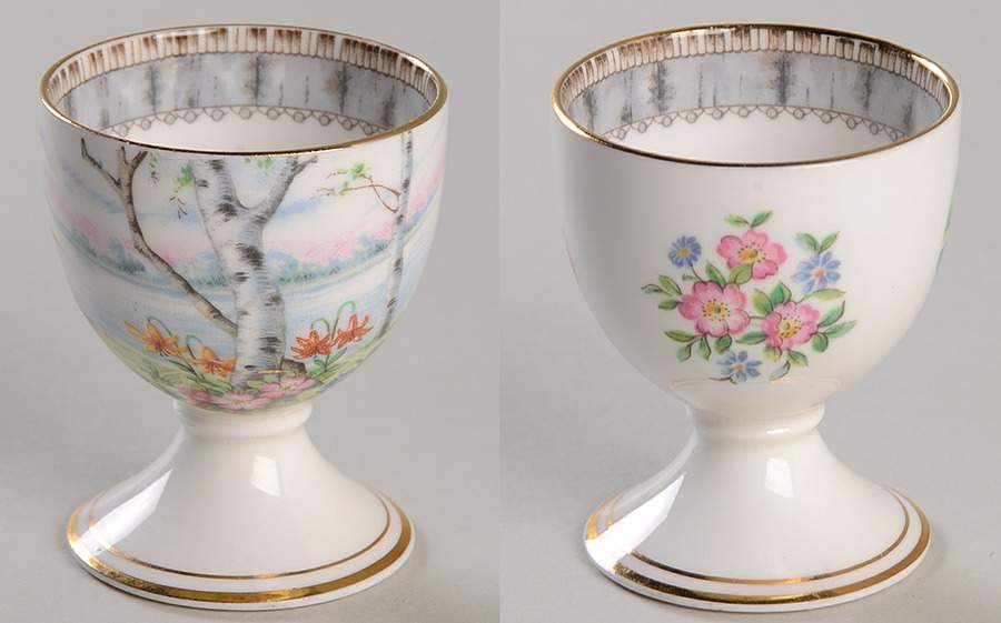 Silver Birch Single Egg Cup by Royal Albert-1