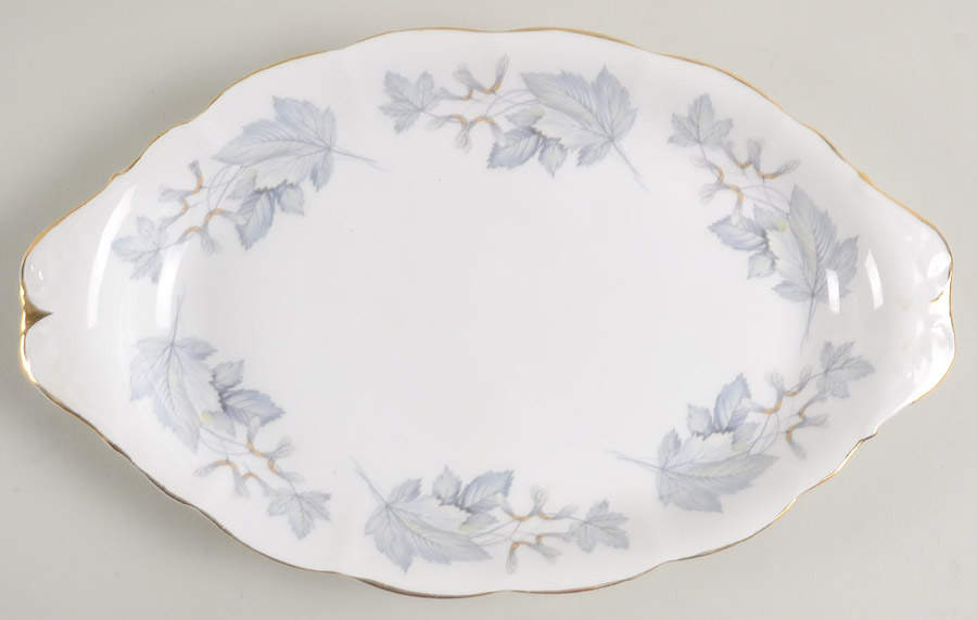 Silver Maple Tray for Creamer & Sugar with Lid by Royal Albert-1