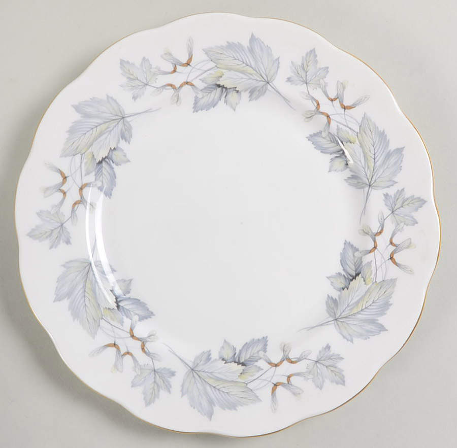 Silver Maple Salad Plate by Royal Albert-1