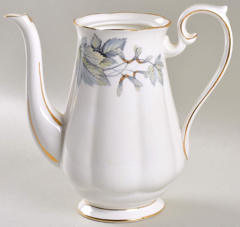 Silver Maple Teapot No Lid by Royal Albert-1