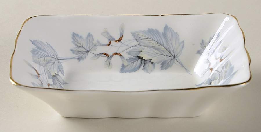 Silver Maple 5" Rectangular Sweet Meat by Royal Albert-1