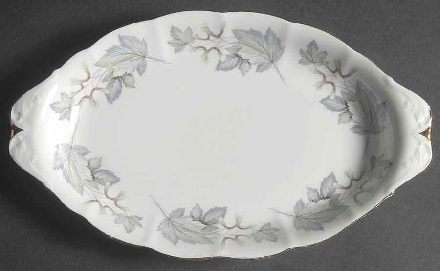Silver Maple Tray for Creamer & Open Sugar by Royal Albert-1