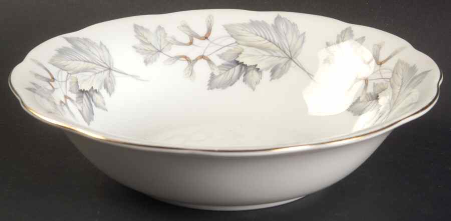 Silver Maple Coupe Cereal Bowl by Royal Albert-1