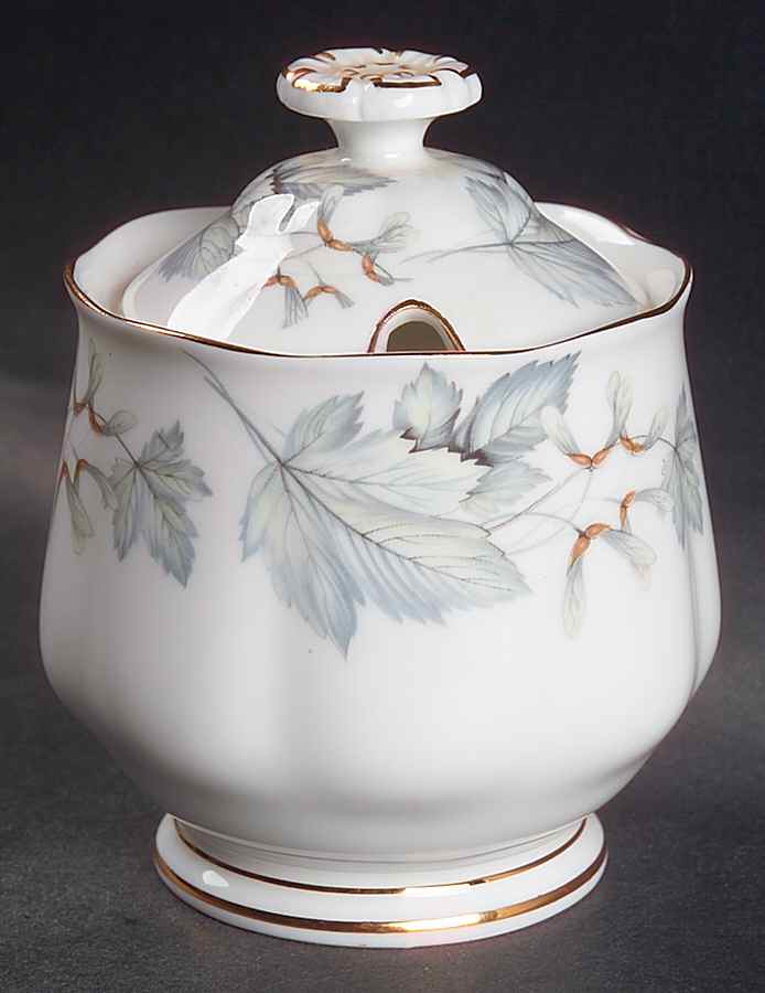 Silver Maple Marmalade & Lid by Royal Albert-1