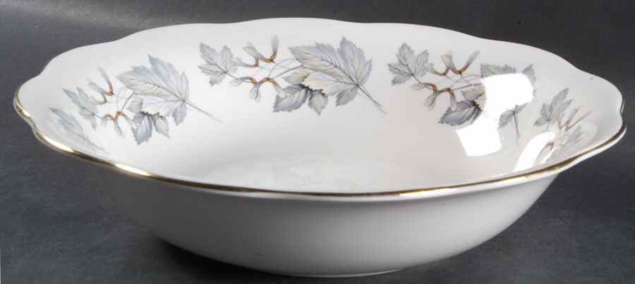 Silver Maple 9" Round Vegetable Bowl by Royal Albert-1