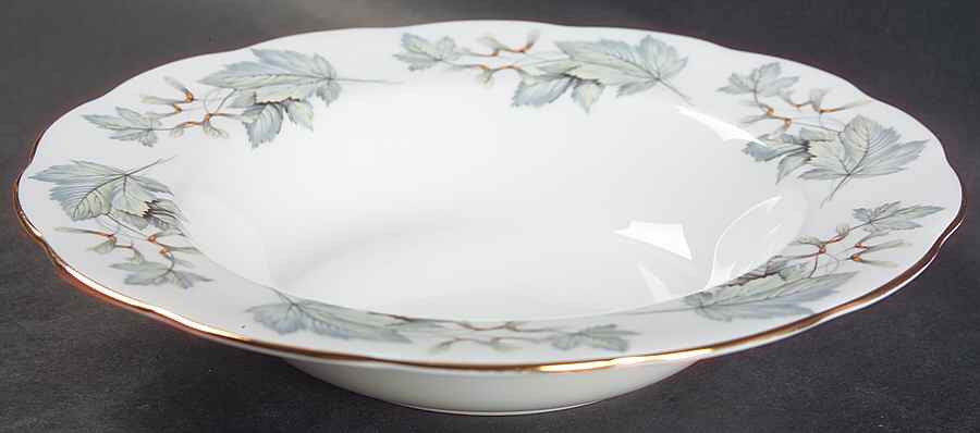 Silver Maple Rim Soup Bowl by Royal Albert-1