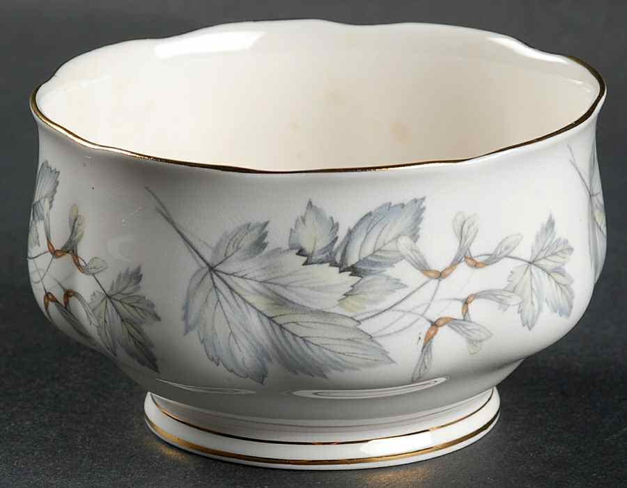 Silver Maple Open Sugar Bowl by Royal Albert-1