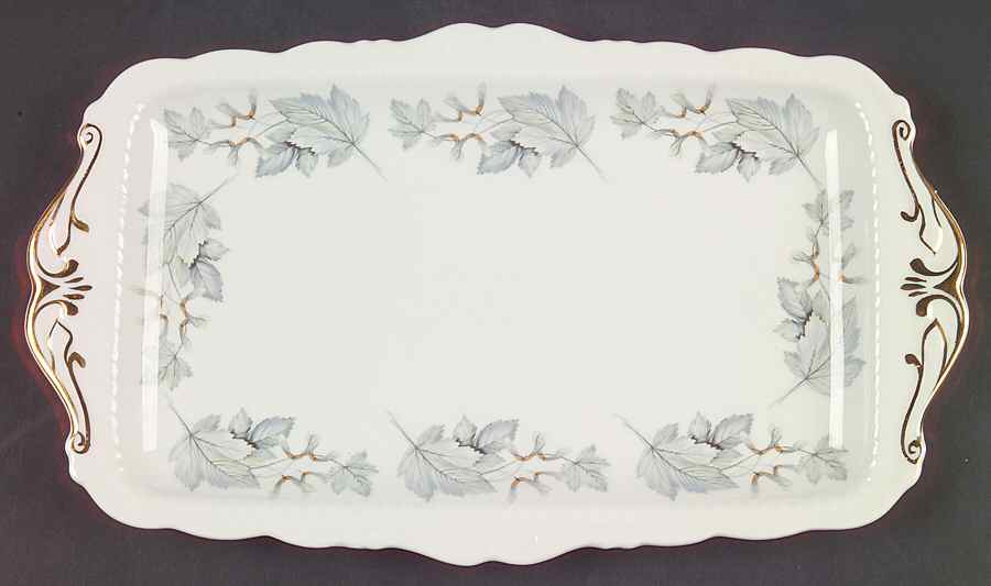 Silver Maple Large Sandwich Tray by Royal Albert-1