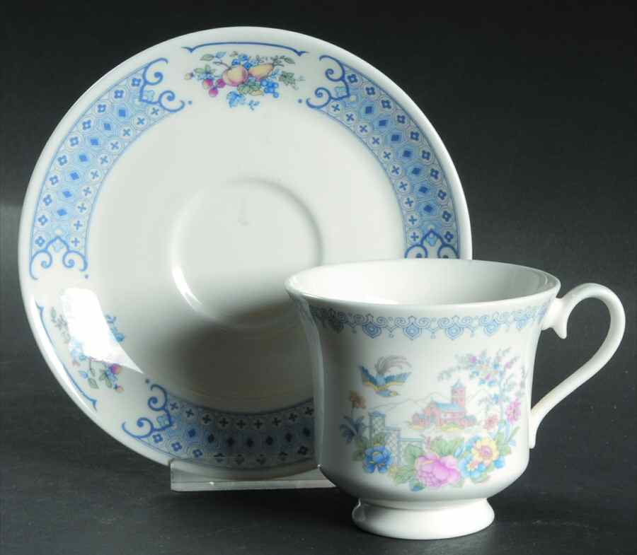 Songbird Footed Cup & Saucer Set by Royal Albert-1