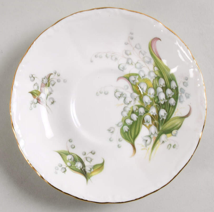 Sonnet Series Saucer for Footed Cup by Royal Albert-1