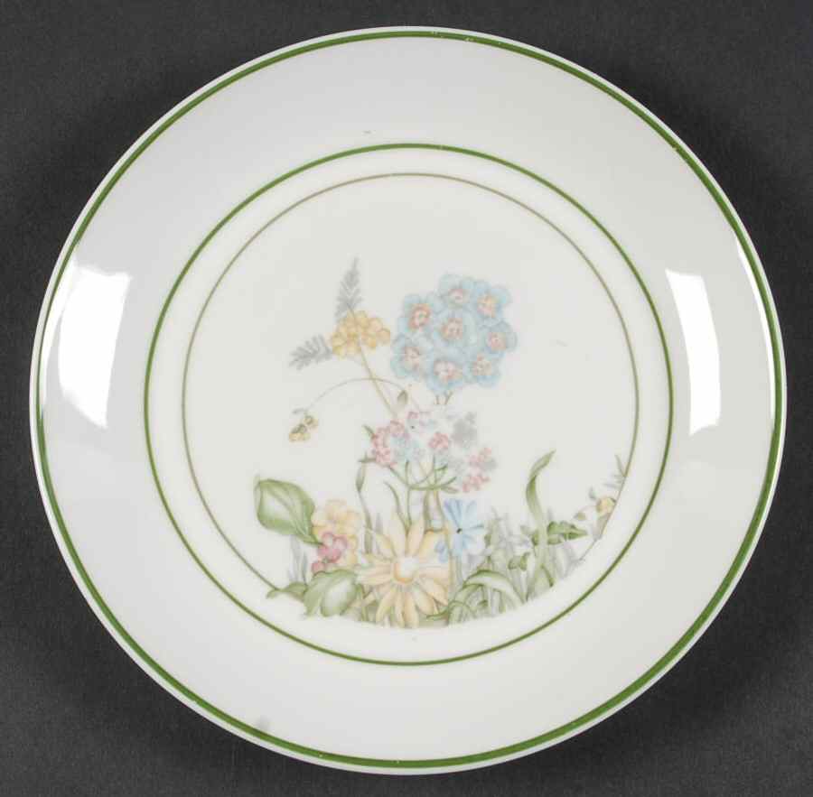 Spring Dawn Bread & Butter Plate by Royal Albert-1