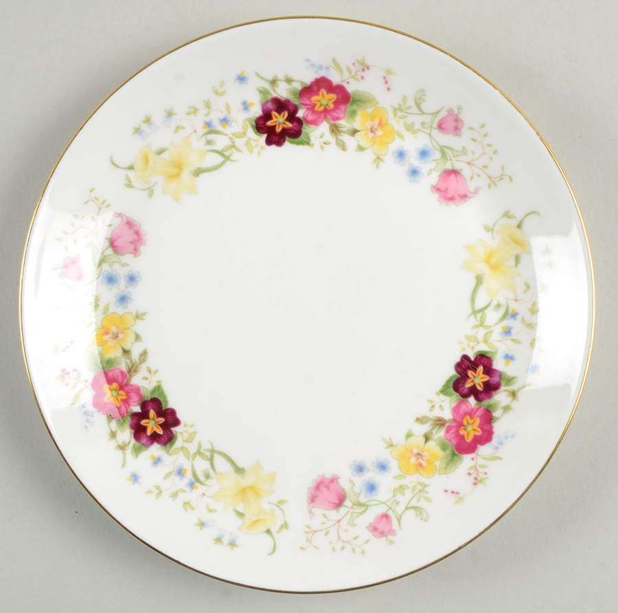 Spring Morning Bread & Butter Plate by Royal Albert-1