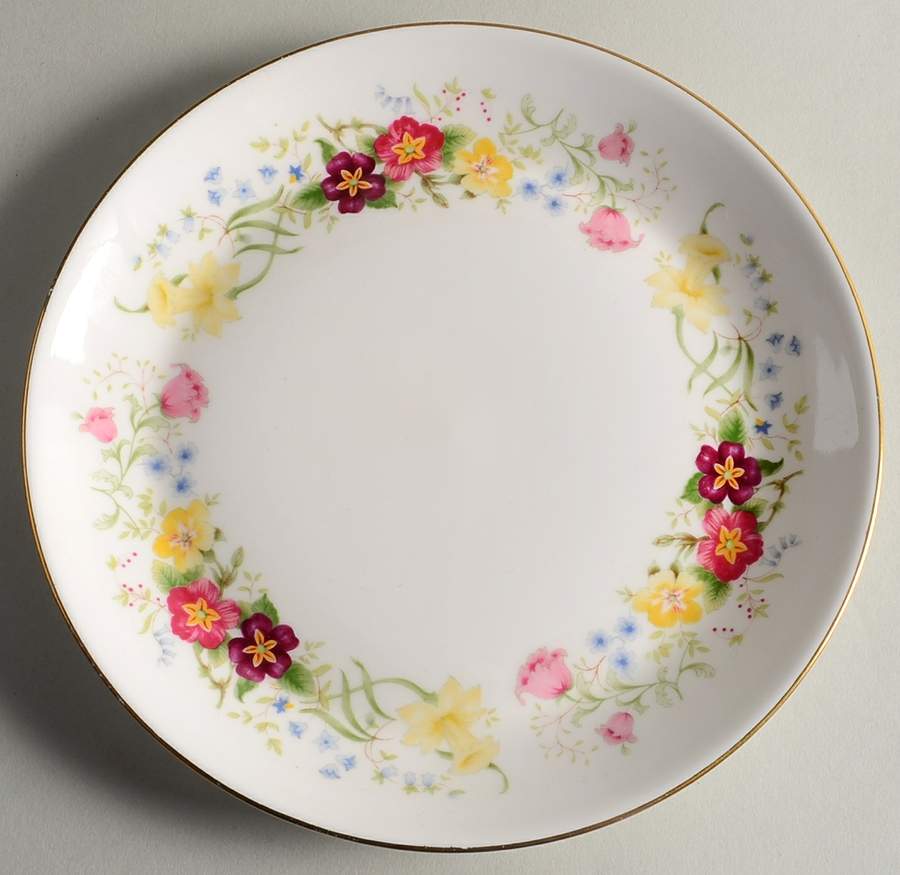 Spring Morning Salad Plate by Royal Albert-1