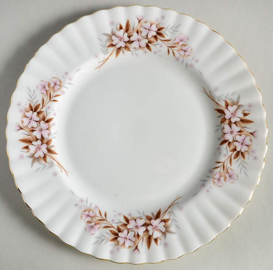 Spring Song Salad Plate by Royal Albert-1