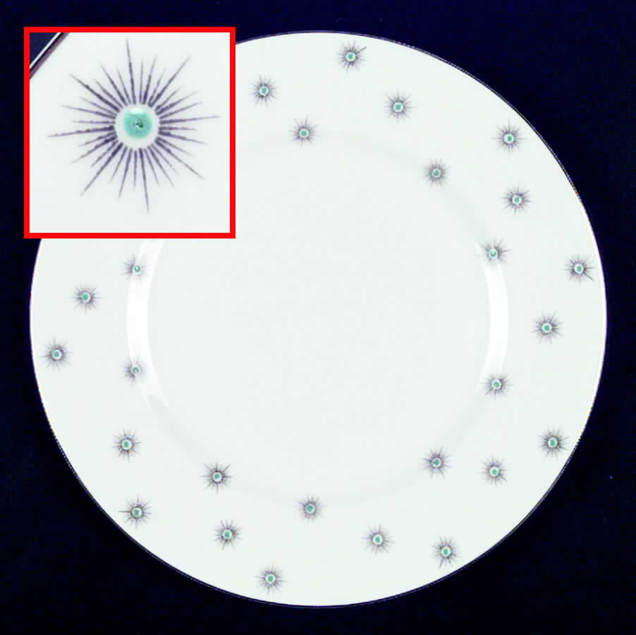 Star of Eve (Platinum Trim) Dinner Plate by Royal Albert-1