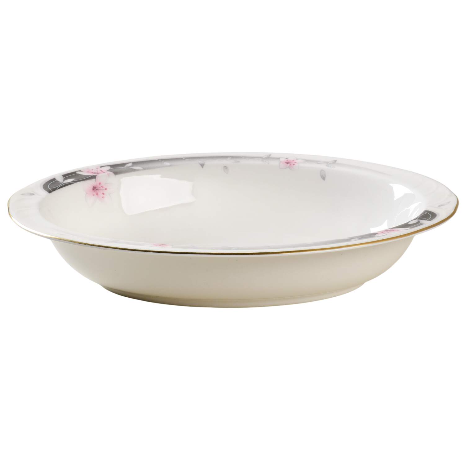 Star Flower 10" Oval Vegetable Bowl by Royal Albert-1