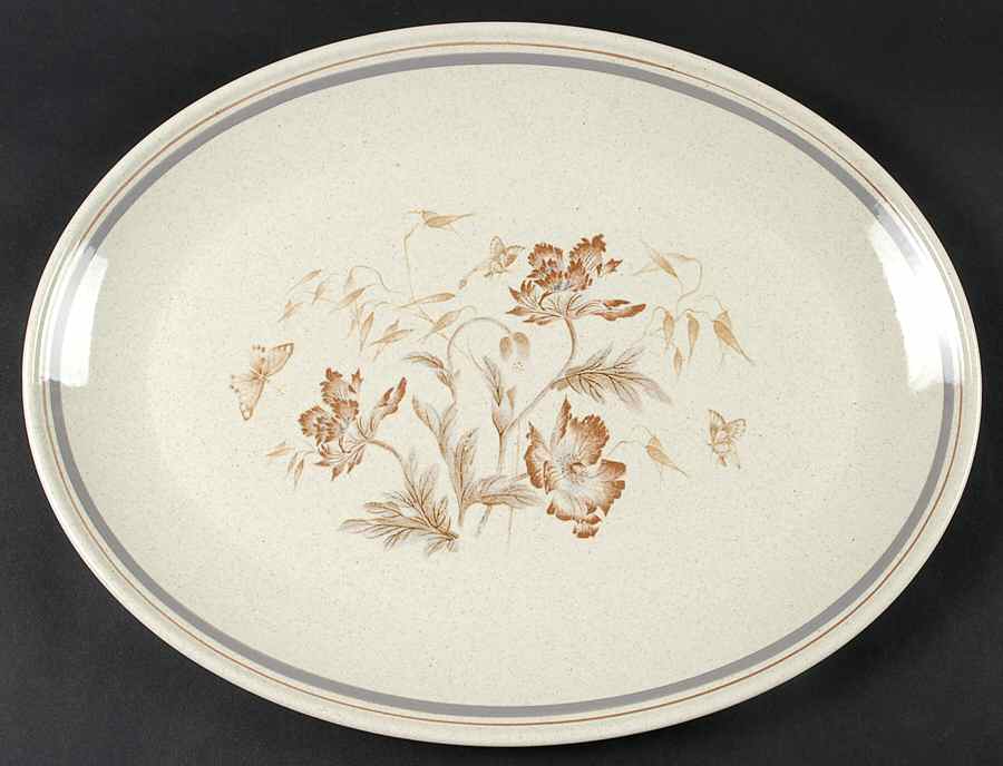 Summer Fantasy 16" Oval Serving Platter by Royal Albert-1