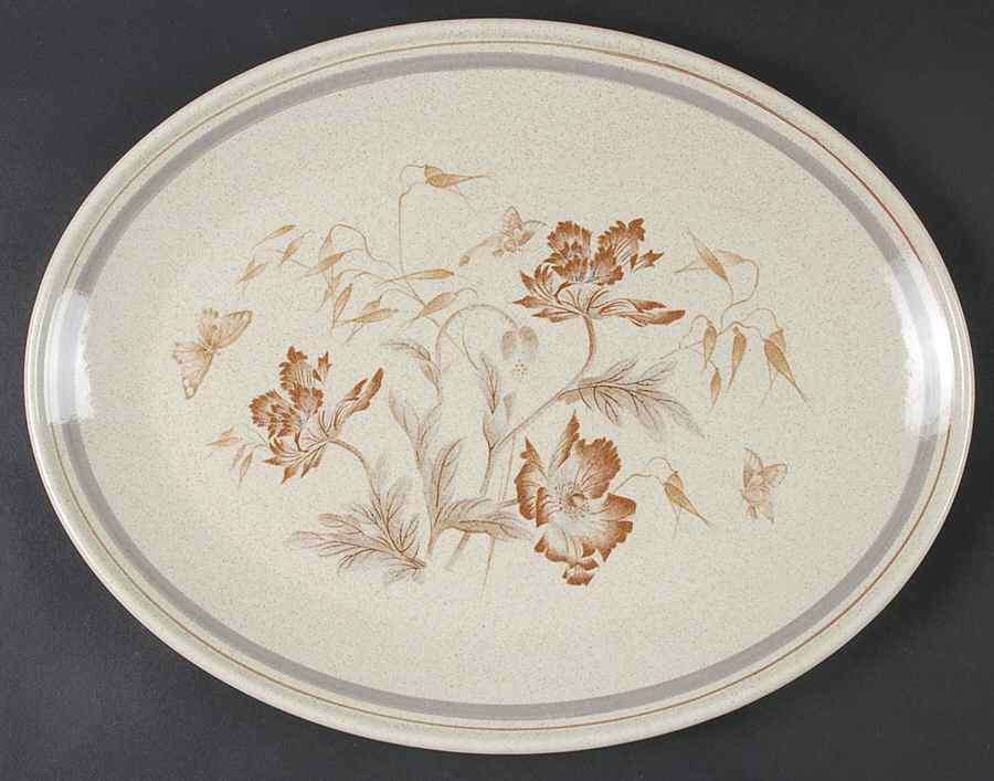 Summer Fantasy 13" Oval Serving Platter by Royal Albert-1