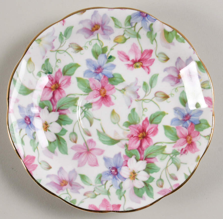 Summer Glory Saucer by Royal Albert-1