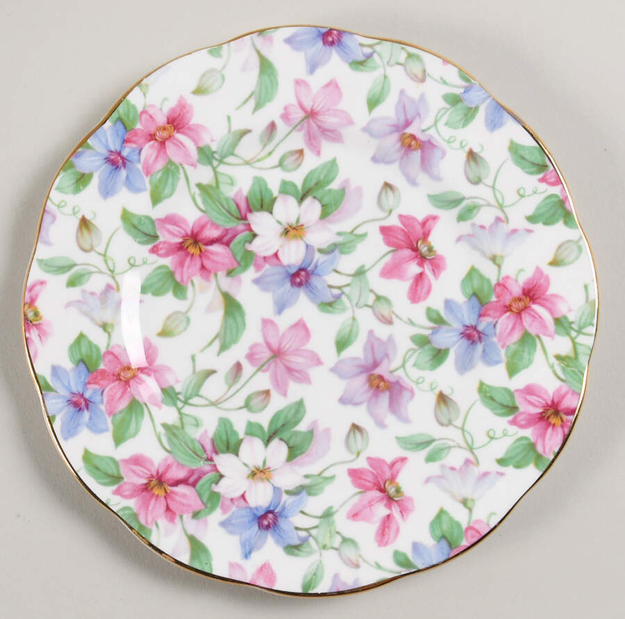 Summer Glory Bread & Butter Plate by Royal Albert-1