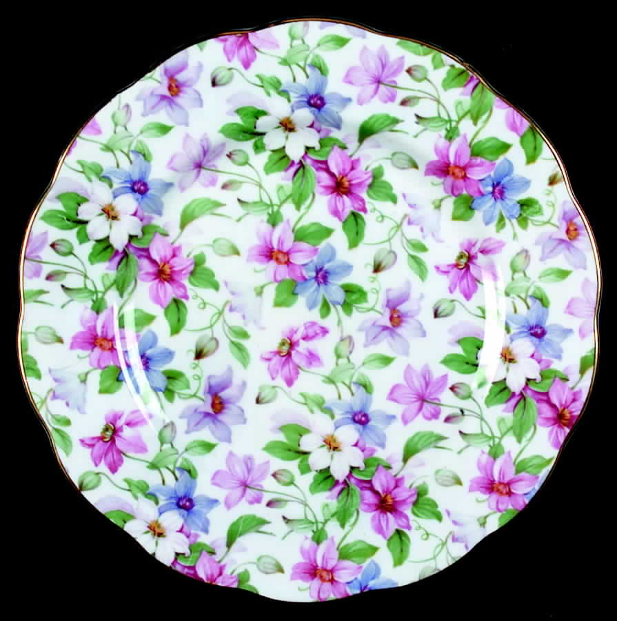Summer Glory Salad Plate by Royal Albert-1
