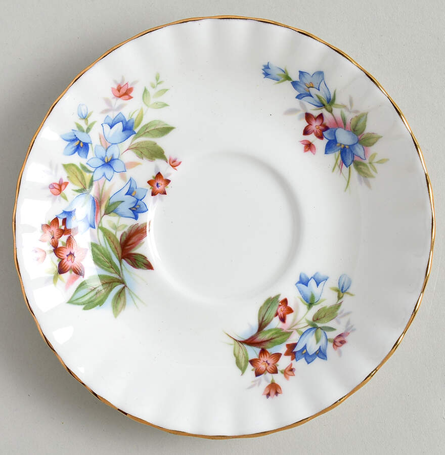 Summertime Series Saucer for Footed Cup by Royal Albert-1