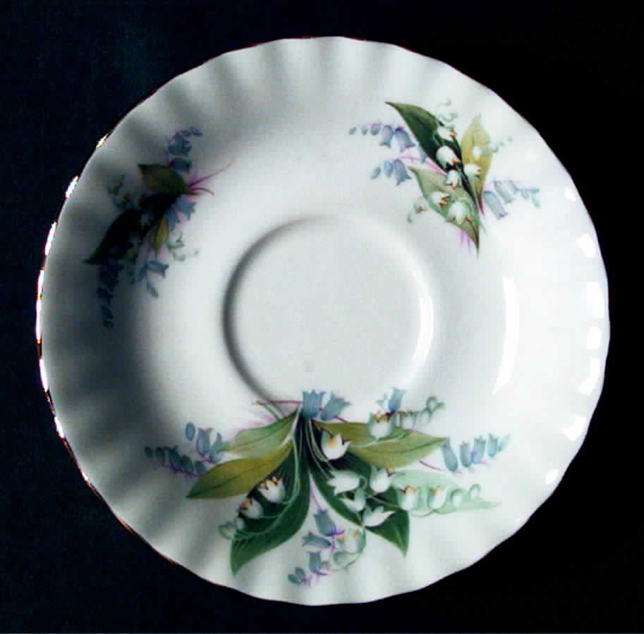 Summertime Series Saucer for Footed Cup by Royal Albert-1