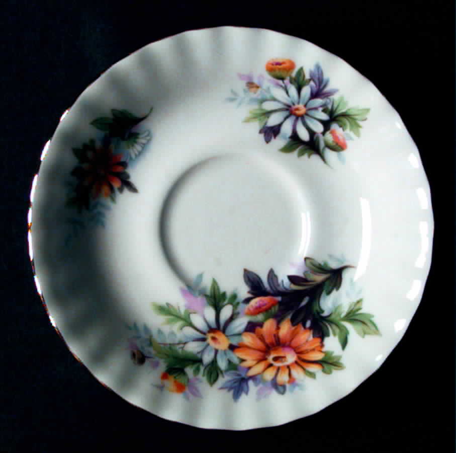 Summertime Series Saucer for Footed Cup by Royal Albert-1