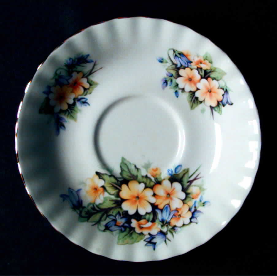 Summertime Series Saucer for Footed Cup by Royal Albert-1