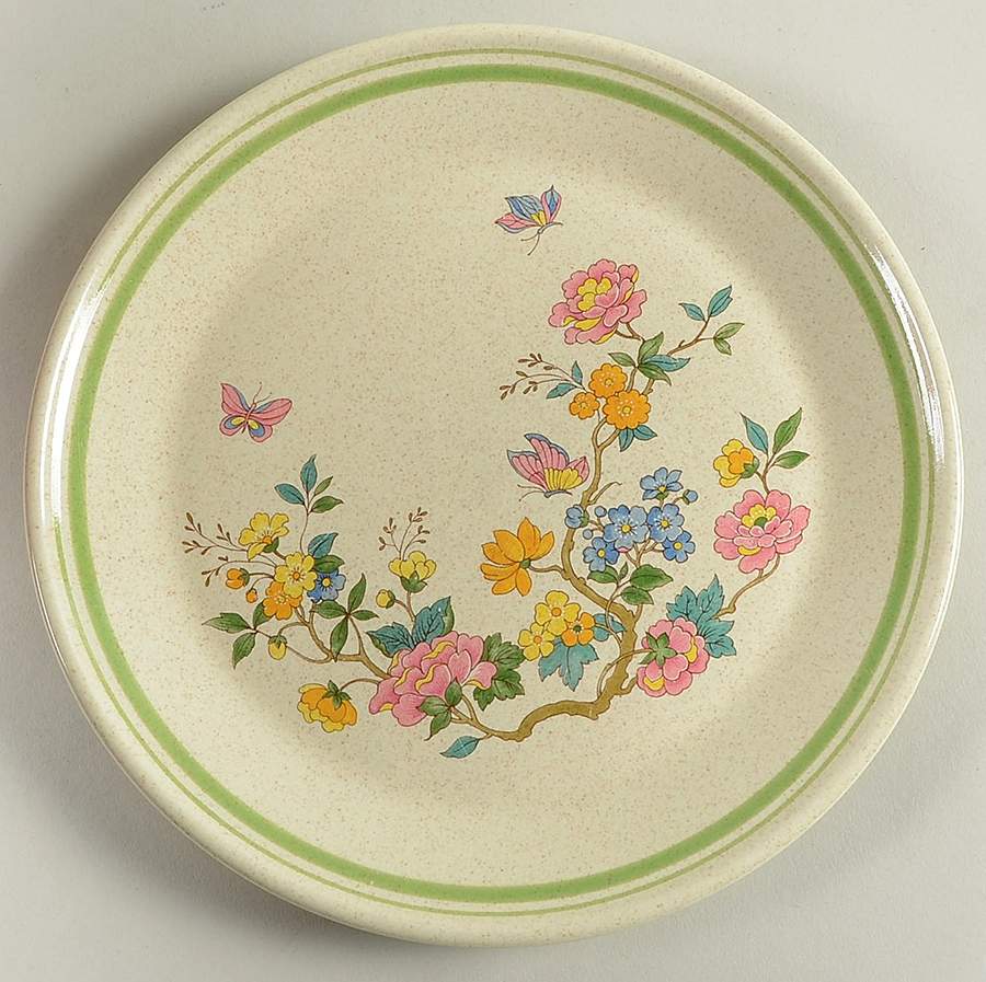 Summer Solitude Salad Plate by Royal Albert-1