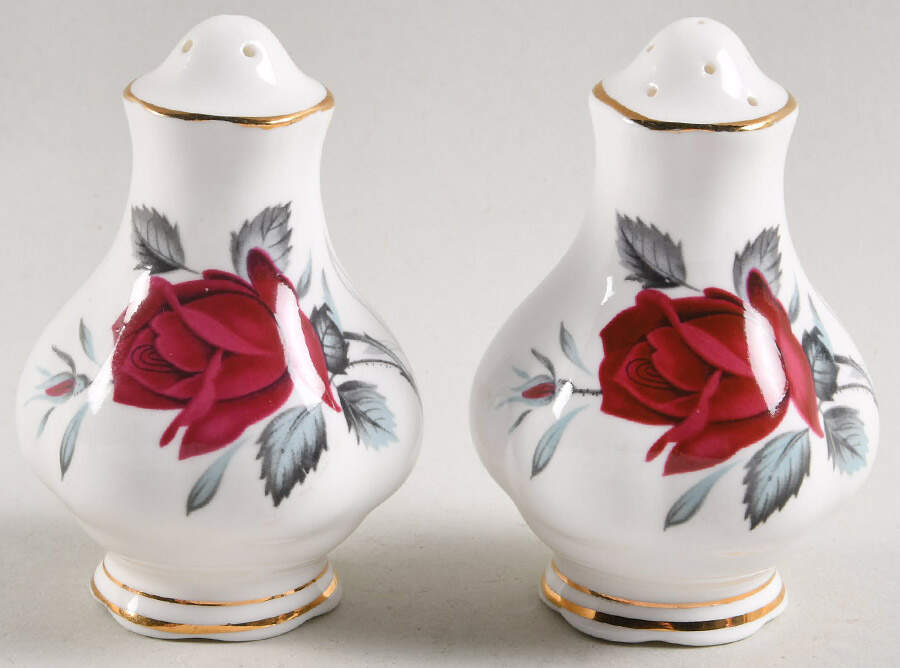 Sweet Romance Salt & Pepper Set by Royal Albert-1