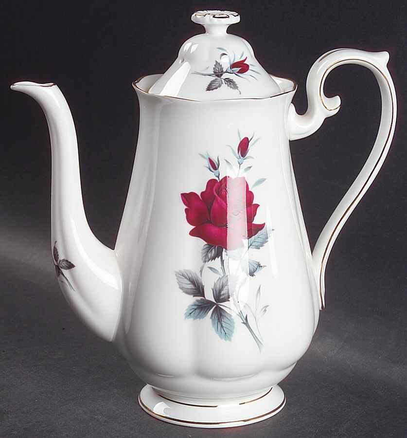 Sweet Romance Coffee Pot & Lid by Royal Albert-1