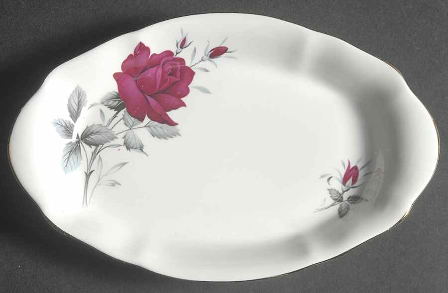 Sweet Romance Tray for Mini Creamer & Open Sugar by Royal Albert-1