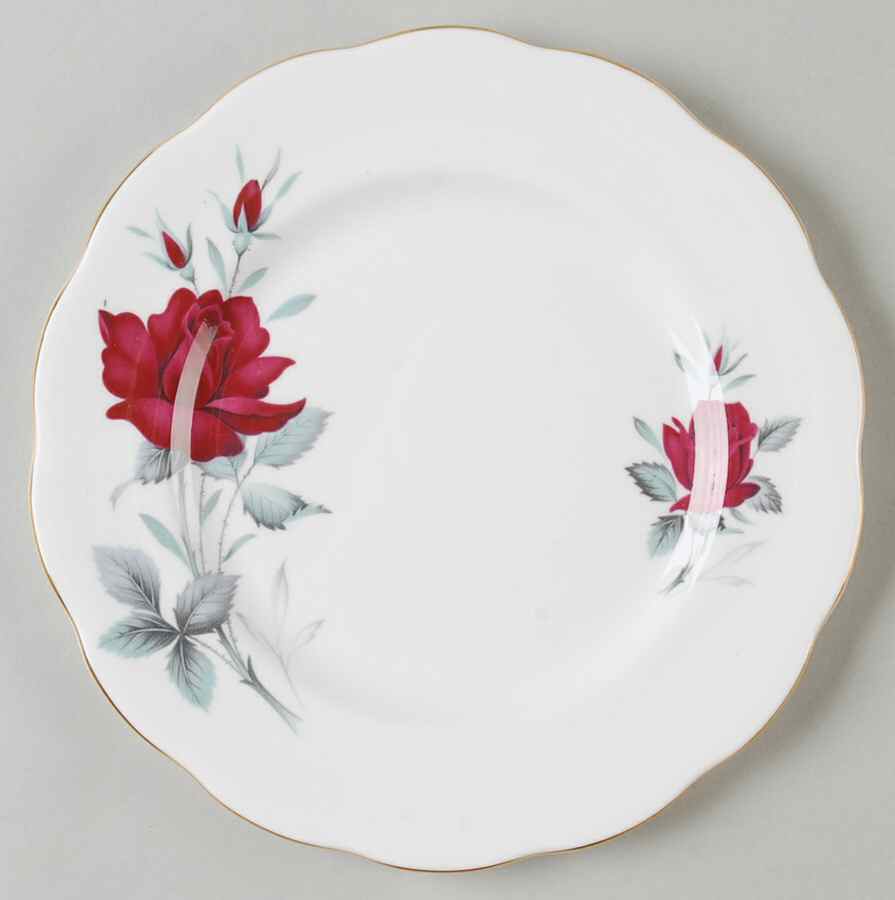 Sweet Romance Salad Plate by Royal Albert-1