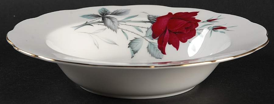 Sweet Romance Rim Soup Bowl by Royal Albert-1