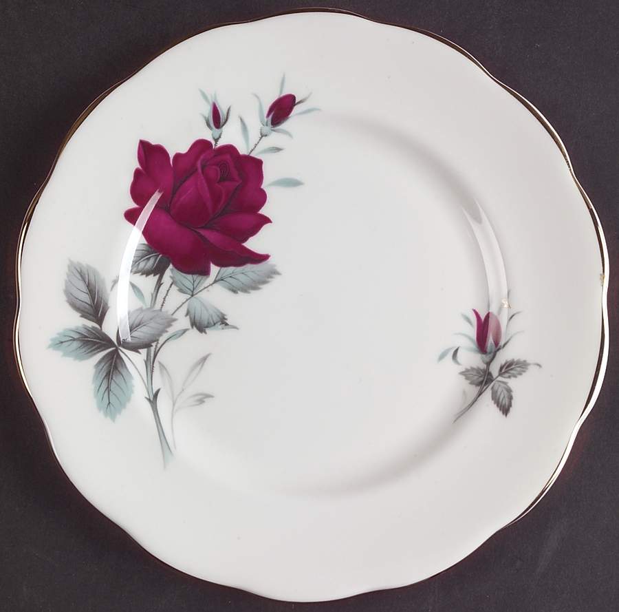 Sweet Romance Bread & Butter Plate by Royal Albert-1