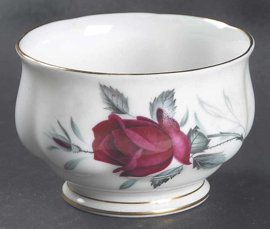 Sweet Romance Mini Open Sugar Bowl by Royal Albert-1