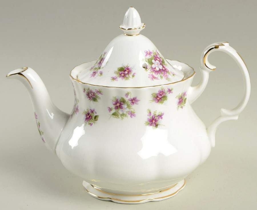 Sweet Violets Mini Teapot & Lid by Royal Albert-1