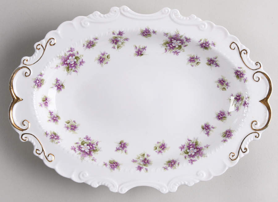 Sweet Violets Relish by Royal Albert-1